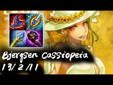 TSM Bjergsen Cassiopeia mid vs Karma | Korea High Elo Replays