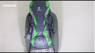 Deuter Futura 26 / arctic-denim (3400318-3318) - відео 2