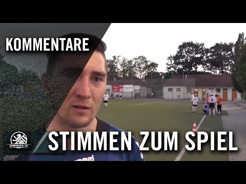Die Stimmen zum Spiel (FC Hertha 03 Zehlendorf - FC Internationale, Testspiel) | SPREEKICK.TV