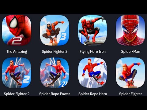 The Amazing Spider-Man 2, Spider Fighter 3, Flying Hero Iron, The Amazing