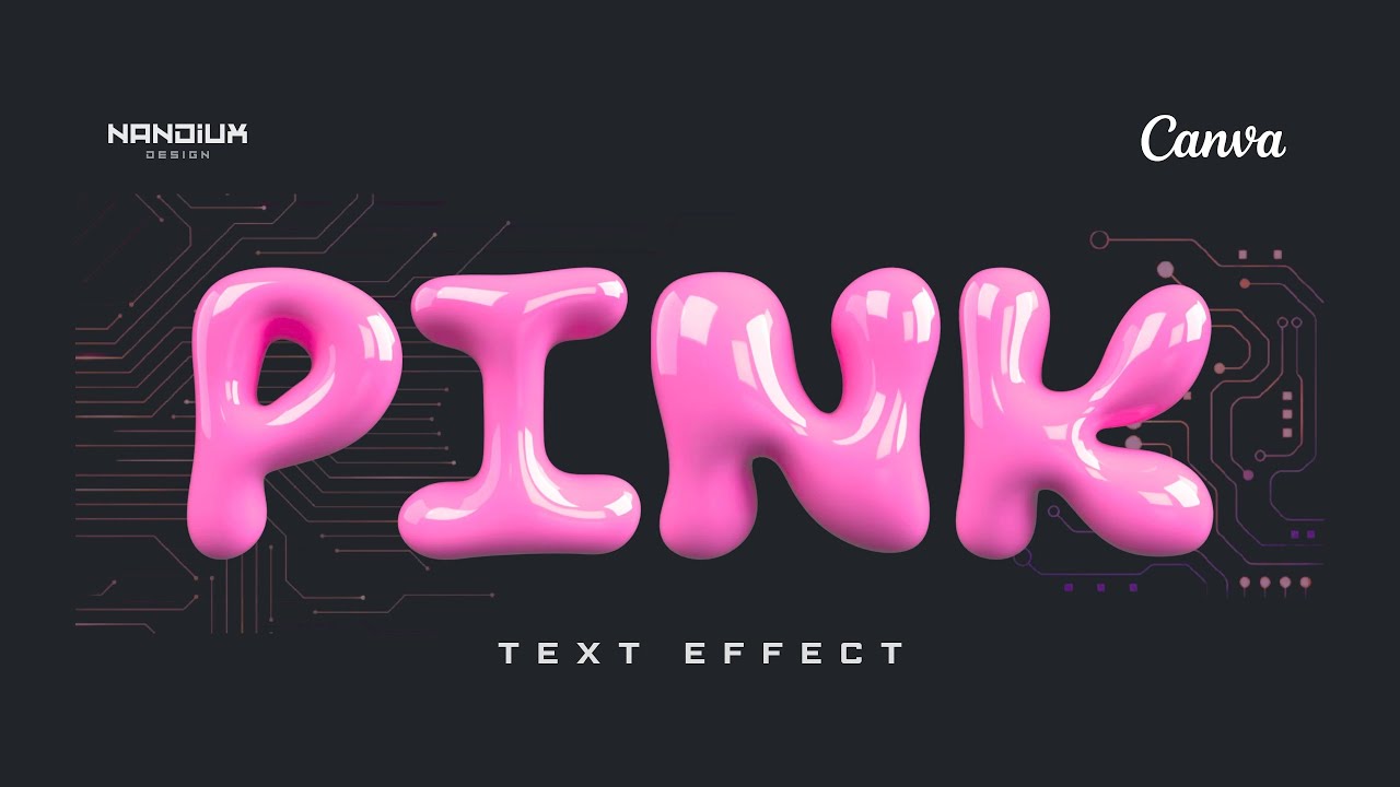 4 Efectos de Textos con Text Studio Maker en Canva