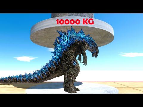 Who Can Run Away From The Hydraulic Press - Animal Revolt Battle Simulator