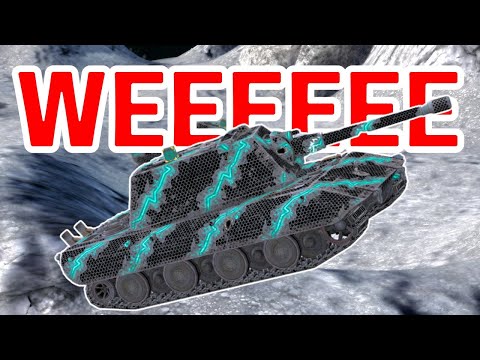 [Gravity] E100 6,000 Dmg 4,600 Block • Jg.Pz E100 7,200 Damage •WOT Blitz•