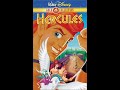 Opening To Hercules VHS 2000