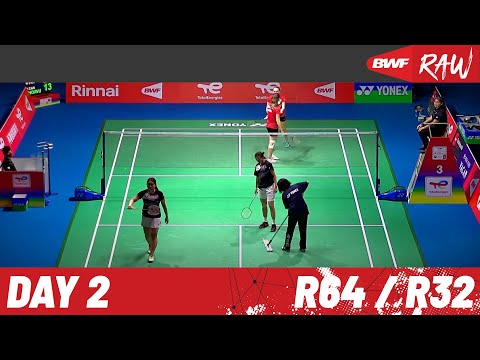 BWF World Championships 2022 | Day 2 | Court 3 | Round of 64 / Round of 32