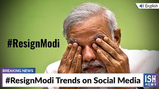 #ResignModi Trends on Social Media