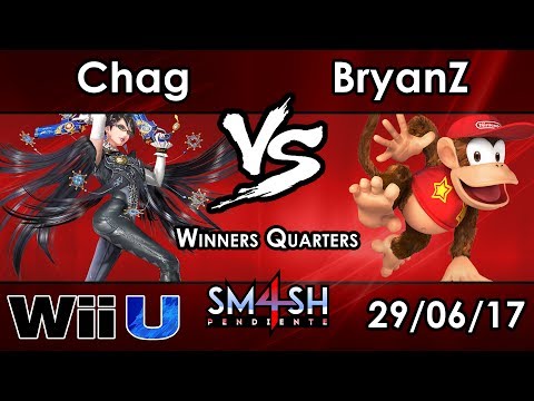 SP89 | HY | BryanZ (Diddy Kong) Vs. HY | Chag (Bayonetta) - Winners Quarters - Smash 4