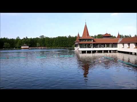 Венгрия. Уникальное термальное озеро Хевиз.