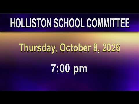 From the School Committee