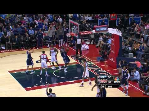 Serge Ibaka vs Wizards (Full Highlights) [07.01.2013]