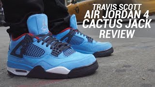 AIR JORDAN 4 TRAVIS SCOTT CACTUS JACK REVIEW