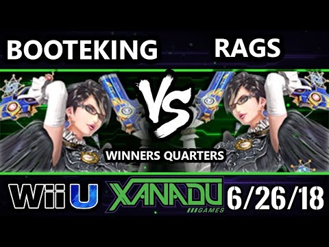 S@X 256 Smash 4 - BootEKing (Bayonetta) Vs. Rags (Bayonetta, Metaknight) - Wii U Winners Quarters