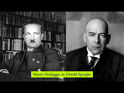 Martin Heidegger on Oswald Spengler (Millerman Talks 27)