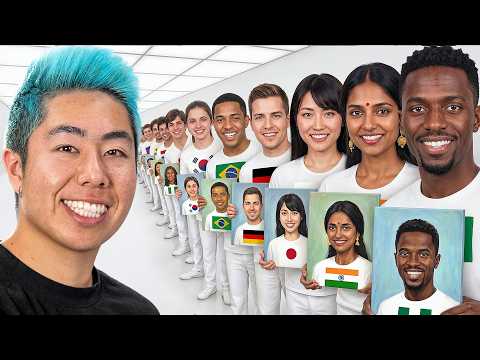I Painted A Stranger From Every Country On Earth!