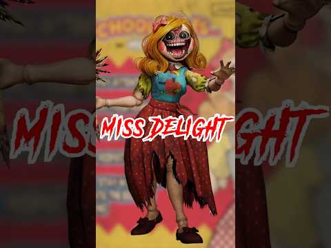 The MYSTERY Of MISS DELIGHT In Poppy Playtime #shorts