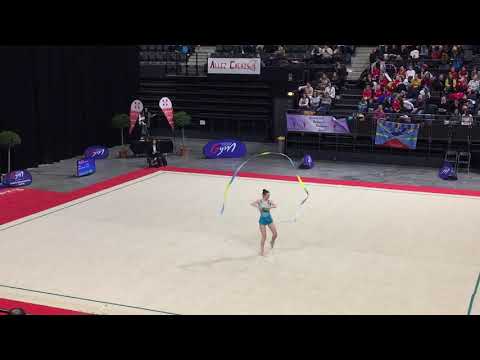 Elisa Cohen ruban - Nat A 18+ - France Chambéry 2019