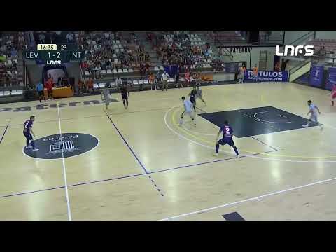 Gol Raúl Gómez (1-3) Levante UD - Movistar Inter. J29, 1Div. LNFS