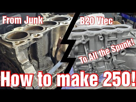 How to build a 250hp b20 vtec. Part 1