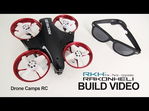 INDUCTRIX 200 Carbon Fiber Frame, Build Video (Courtesy of Rakon Heli)