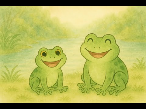 Why Do Frogs Cry When It Rains? | The Green Frog 🐸 | Korean Folktale in English