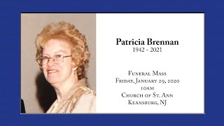 Funeral Mass - Patricia Brennan