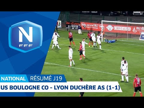 J19 : US Boulogne CO-Lyon Duchère AS (1-1), le résumé
