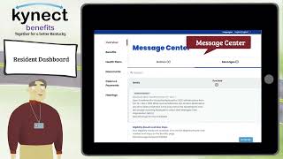 Using the Resident Dashboard in kynect Benefts