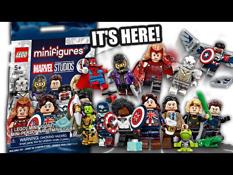 The OFFICIAL Fall 2021 LEGO Marvel Minifigures Series!