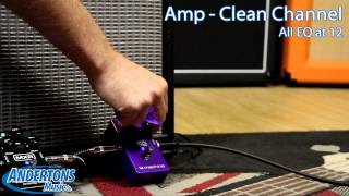 Video thumbnail for Exclusive Demo - MXR Custom Shop - LA Machine - Octave Fuzz Pedal by Andertons Music Co