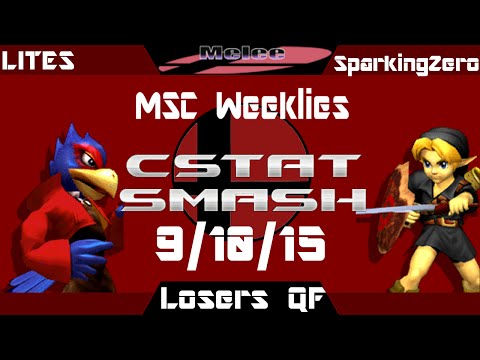 MSC Melee 9-10-15 Singles LQF - LITES (Falco) vs. SparkingZero (Young Link)