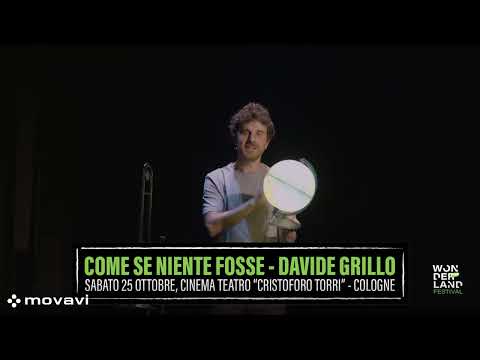COME SE NIENTE FOSSE di Davide Grillo