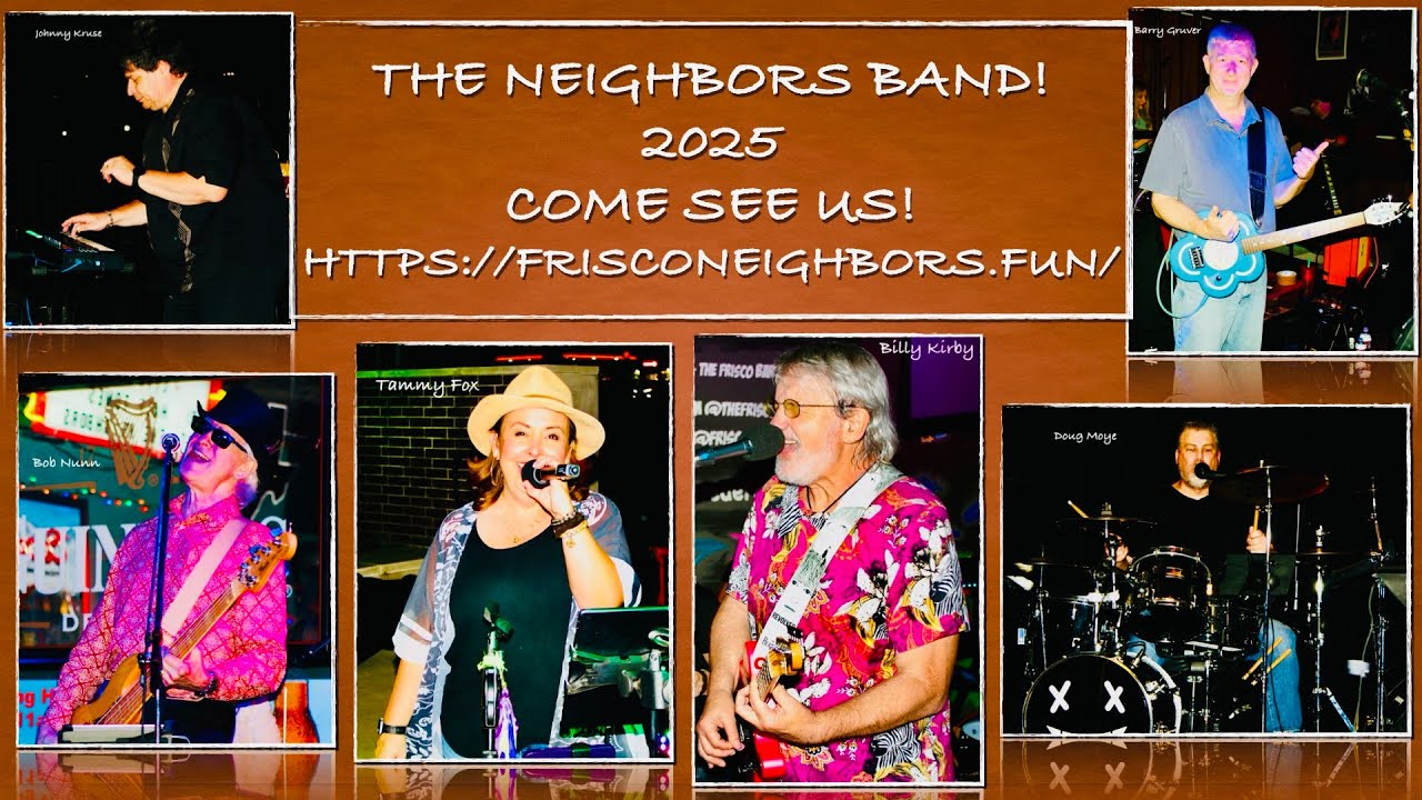 Promotional video thumbnail 1 for The Neighbors Band