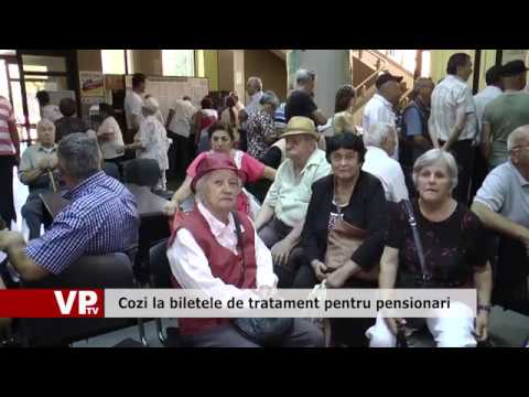 Cozi la biletele de tratament pentru pensionari
