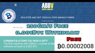 ABBV MINING COMPANY || Free Mining Website 250Gh/s power