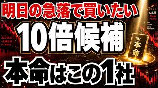 【AIバブル崩壊か⁈】明日の日経急落で買いたい、テンバガー候補4選を徹底解説