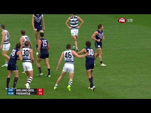 AFL 2013 2nd Qualifying Final   Geelong v Fremantle 4th Quarter