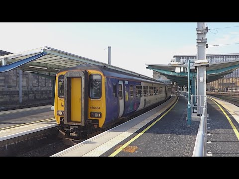 Northern Class 156 leaves Carlisle (8/3/22)