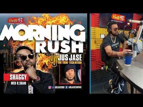 Shaggy Talks The Rise Of Soca Music With Jus Jase On The Morning Rush