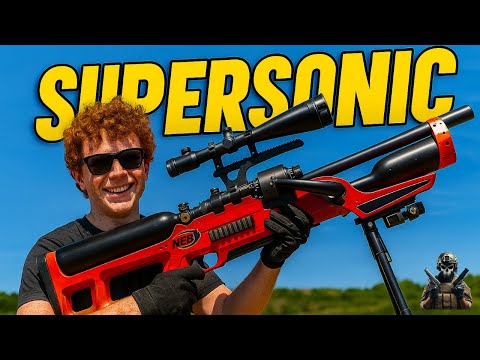 How PAINFUL Is A SUPERSONIC Nerf Dart ? *CRAZY STORY*