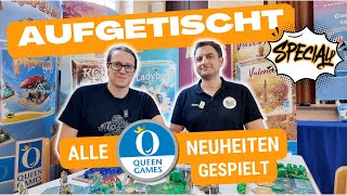 #Aufgetischt - Special | Alle Queen Games Neuheiten gespielt, u. a. Chichen Itza, Ronin, Lady Bugs