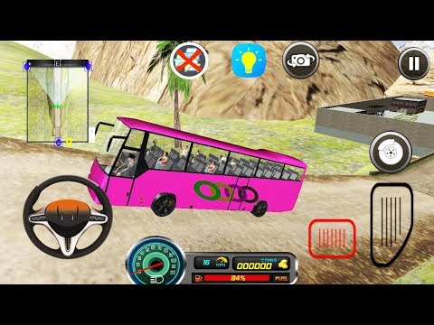 Uphill Offroad Bus Mountain Driver : Bus Driving Sim | Bus 3D Driving Game | Bus Game - Racing Play