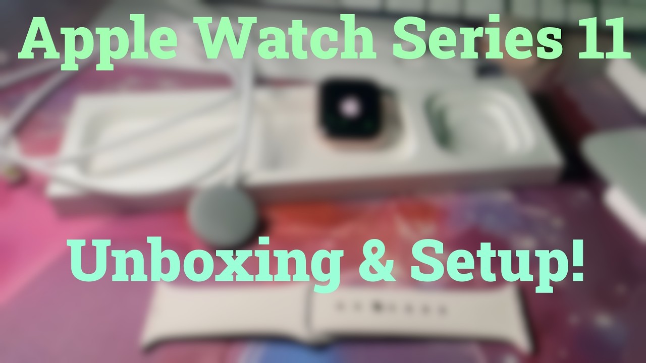 Apple Watch Series 11 unboxing & quick setup!