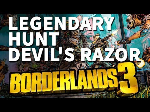 Legendary Hunt Devil's Razor Location Borderlands 3 Antalope