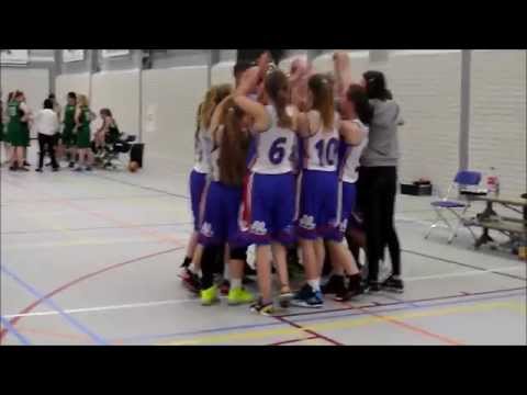 Laatste seconden bekerfinale meiden u18 2