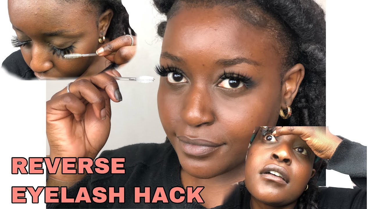 REVERSE EYELASH HACK TUTORIAL - MY FIRST VOICEOVER
