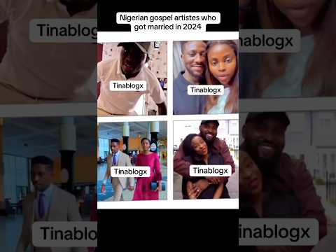 Gospel Musicians Who Said "I DO" in 2024!  - may you marry in 2025🔥