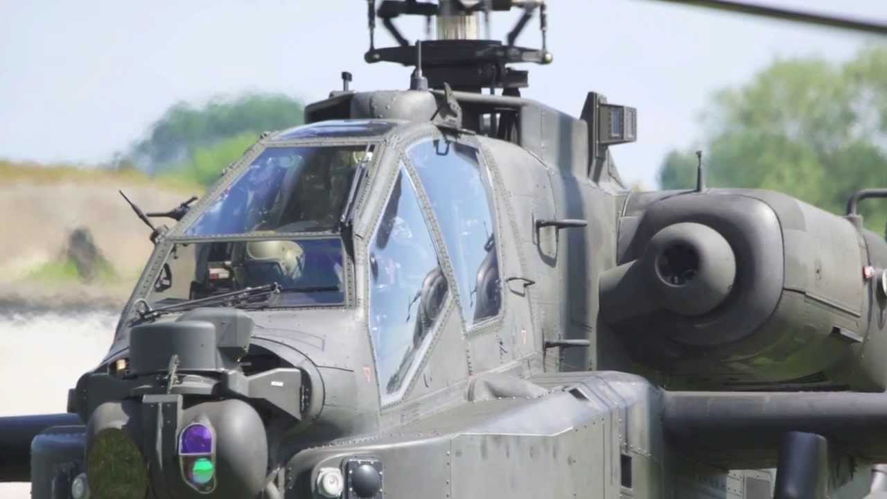Apache 'Royale' - Prince Harry carried in the Apache Helicopter at Cosford Airshow 2013 thumnail