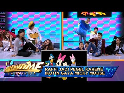 Mirip Manja! RaffiAhmad Sampai Pegel Niruin Micky Mouse - It's Show Time Eps 4