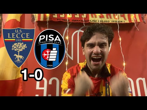 LECCE-PISA 1-0: VITAL VICTORY! 🔥💛❤️FINALLY STULIC! 😍▶️SERIE A ENILIVE 2025/2026
