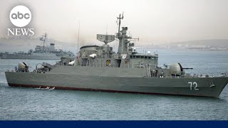 Iran deploying warship to the Red Sea after US str